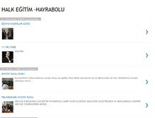 Tablet Screenshot of hayraboluhalkegitim.blogspot.com