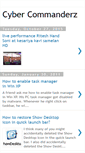 Mobile Screenshot of cybercommanderz.blogspot.com
