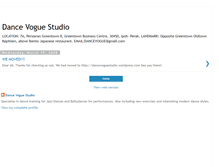Tablet Screenshot of dancevogue.blogspot.com