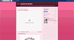 Desktop Screenshot of clickintouch.blogspot.com