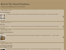 Tablet Screenshot of birdinthehandprimitives-robin.blogspot.com
