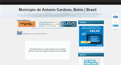 Desktop Screenshot of antoniocardosobahia.blogspot.com