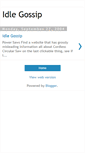 Mobile Screenshot of idlegossip.blogspot.com