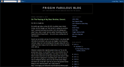 Desktop Screenshot of frigginfabulous.blogspot.com