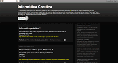 Desktop Screenshot of profesor-de-informatica.blogspot.com