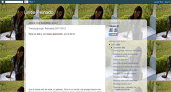 Desktop Screenshot of lindopeinado.blogspot.com