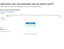 Tablet Screenshot of garsonieracom.blogspot.com