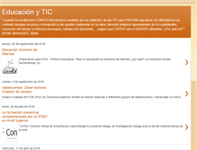 Tablet Screenshot of blog-nticsyeducacion.blogspot.com
