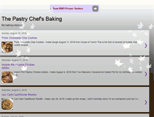 Tablet Screenshot of pastrychefbaking.blogspot.com