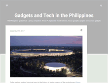 Tablet Screenshot of gadgetsandtechinthephilippines.blogspot.com