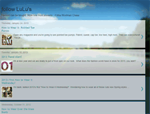 Tablet Screenshot of followlulus.blogspot.com