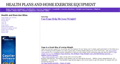 Desktop Screenshot of exerciseandhealthsite.blogspot.com