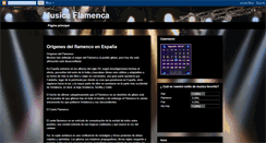 Desktop Screenshot of musicaflamencaguilleryluila.blogspot.com