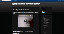 Desktop Screenshot of cmodibujarlaspartesdelacara.blogspot.com