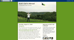 Desktop Screenshot of godscallisabroad.blogspot.com