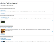 Tablet Screenshot of godscallisabroad.blogspot.com