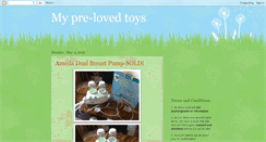 Desktop Screenshot of myprelovedtoys.blogspot.com