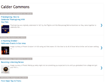 Tablet Screenshot of caldercommons.blogspot.com