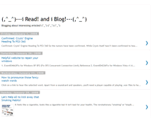 Tablet Screenshot of ireadiblog.blogspot.com