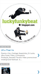 Mobile Screenshot of luckyfunkybeat.blogspot.com