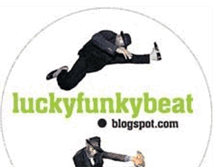 Tablet Screenshot of luckyfunkybeat.blogspot.com