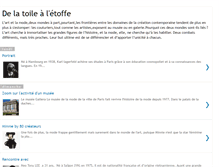 Tablet Screenshot of delatoilealetoffe.blogspot.com