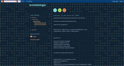 Desktop Screenshot of bromatologia01.blogspot.com