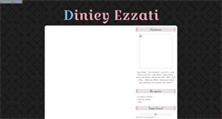 Desktop Screenshot of dinieyezzati.blogspot.com