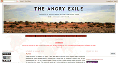 Desktop Screenshot of angryexile.blogspot.com