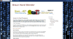 Desktop Screenshot of braunhandblenderv.blogspot.com