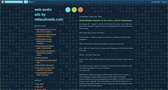 Desktop Screenshot of netaudioads.blogspot.com