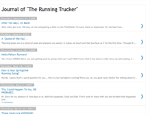 Tablet Screenshot of dctherunningtrucker.blogspot.com