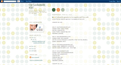 Desktop Screenshot of carlocksmith.blogspot.com