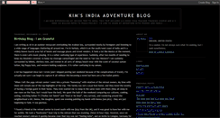 Desktop Screenshot of kims-india-blog.blogspot.com