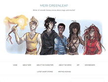 Tablet Screenshot of merigreenleaf.blogspot.com