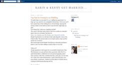 Desktop Screenshot of karin-kenny-get-married.blogspot.com