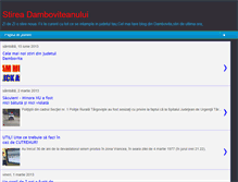 Tablet Screenshot of diversedambovita.blogspot.com