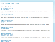 Tablet Screenshot of jameswelchreport.blogspot.com