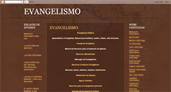 Desktop Screenshot of evangelismok.blogspot.com