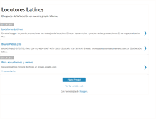 Tablet Screenshot of locutoreslatinos.blogspot.com