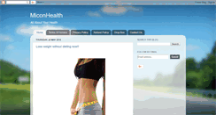 Desktop Screenshot of miconhealth.blogspot.com
