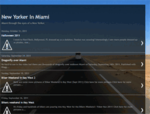 Tablet Screenshot of newyorkerinmiami.blogspot.com