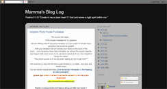 Desktop Screenshot of mammasbloglog.blogspot.com