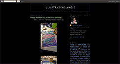 Desktop Screenshot of illustrativeangie.blogspot.com