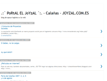 Tablet Screenshot of joyzal.blogspot.com