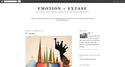 Desktop Screenshot of emotionundextase.blogspot.com