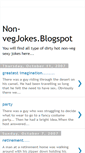 Mobile Screenshot of non-vegjokes.blogspot.com