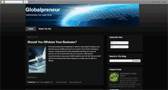 Desktop Screenshot of luzglobalpreneur.blogspot.com