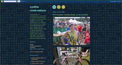 Desktop Screenshot of cynthiacreek.blogspot.com