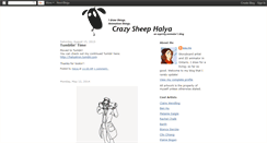 Desktop Screenshot of crazysheephalya.blogspot.com